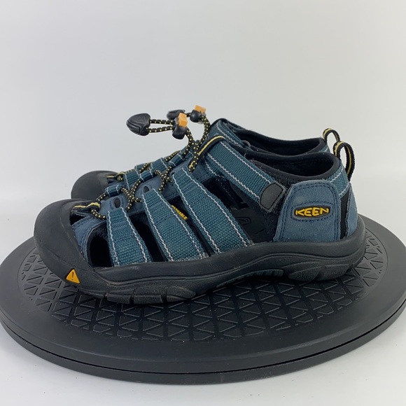 Keen Newport H2 Blue/Yellow Waterproof Hiking Sandals 1006557 Youth Size 2Y - Picture 9 of 14